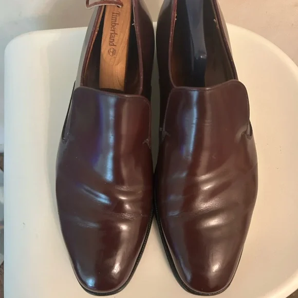 Church's Brown Leather Slip-On Loafers